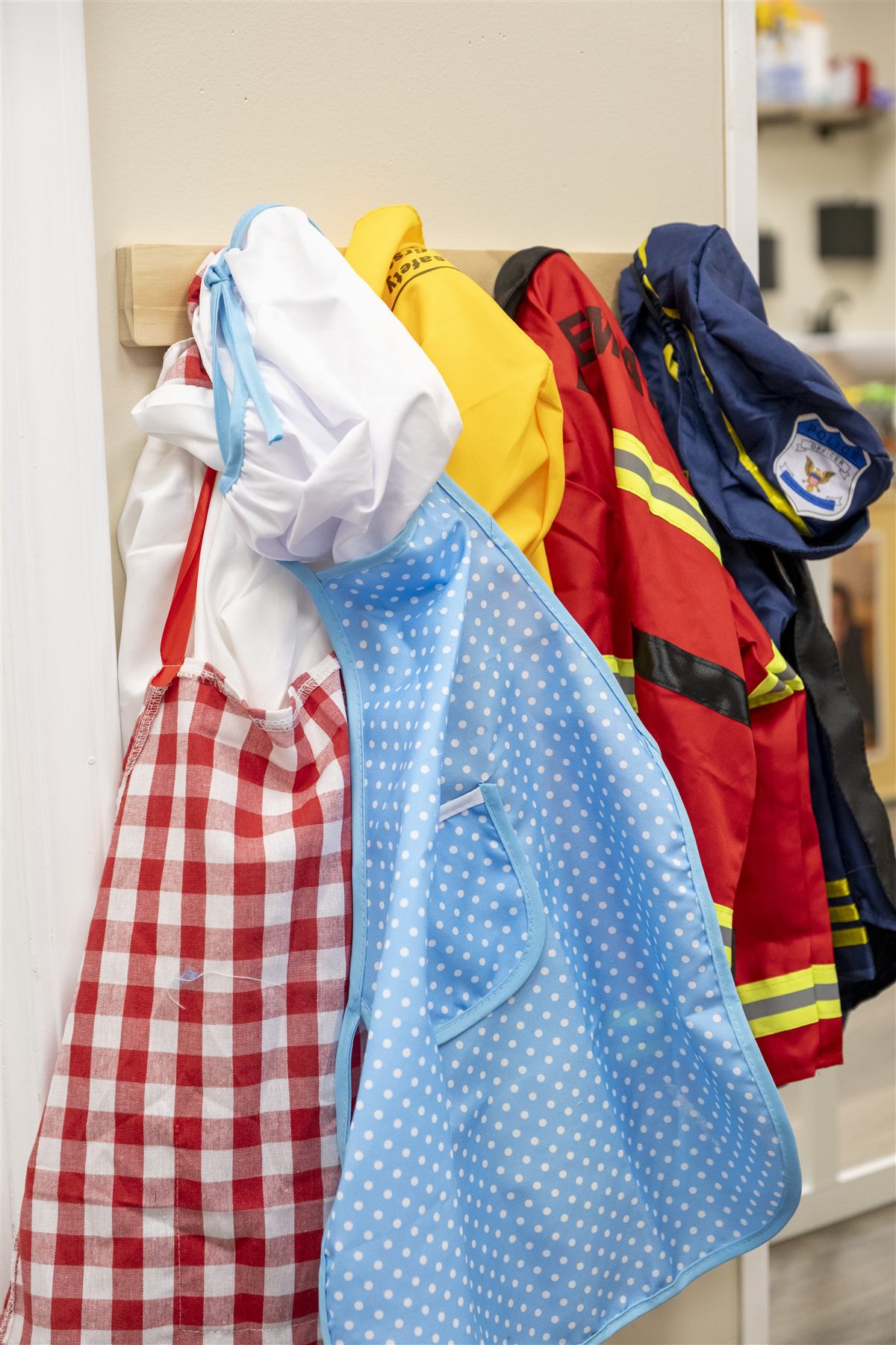 Dress-up costumes for pretend play
